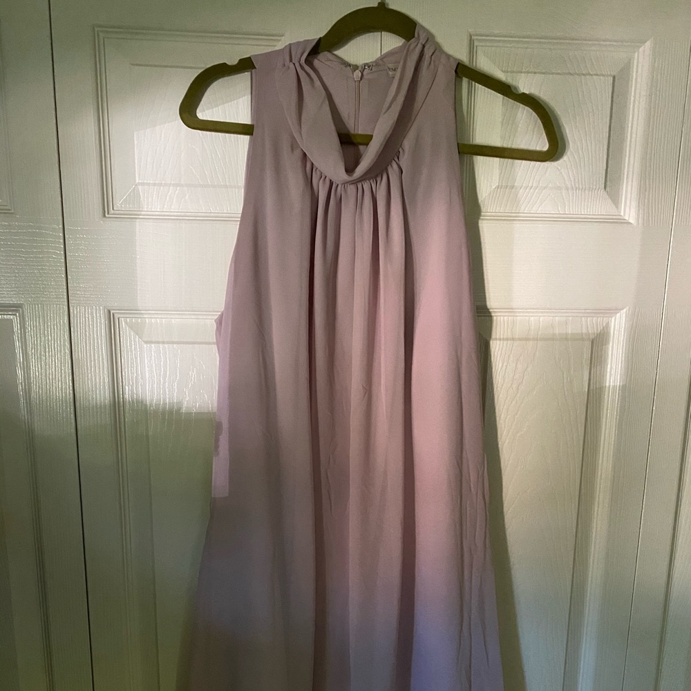 Sleeveless Lilac Dress